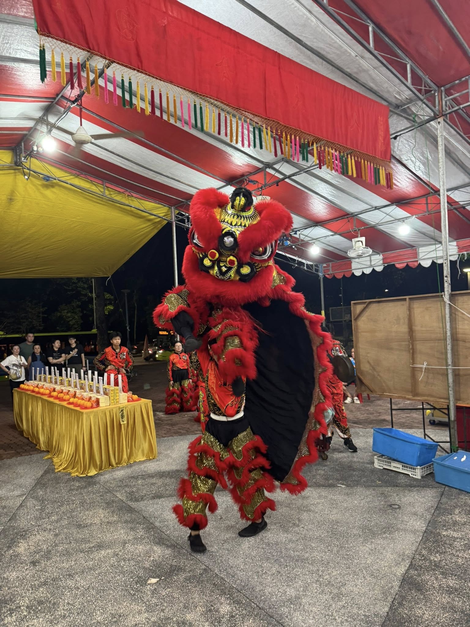 Temple celebration performance / 庙会庆典表演